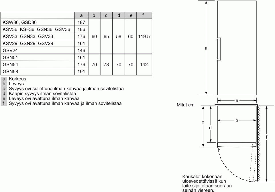 Siemens GS36NVXEV iQ300 kaappipakastin, musta teräs