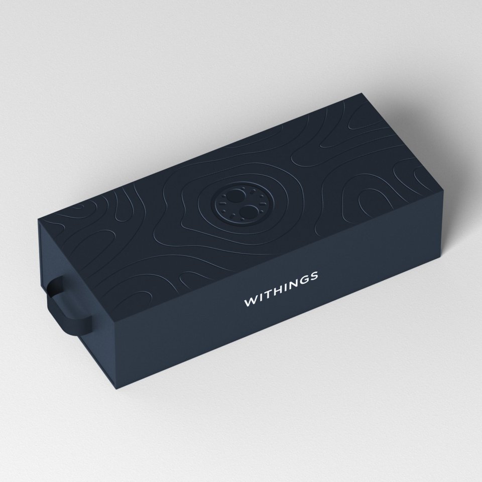 Withings Scanwatch Nova älykello, 42 mm, sininen