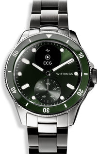 Withings Scanwatch Nova älykello, 42 mm, vihreä