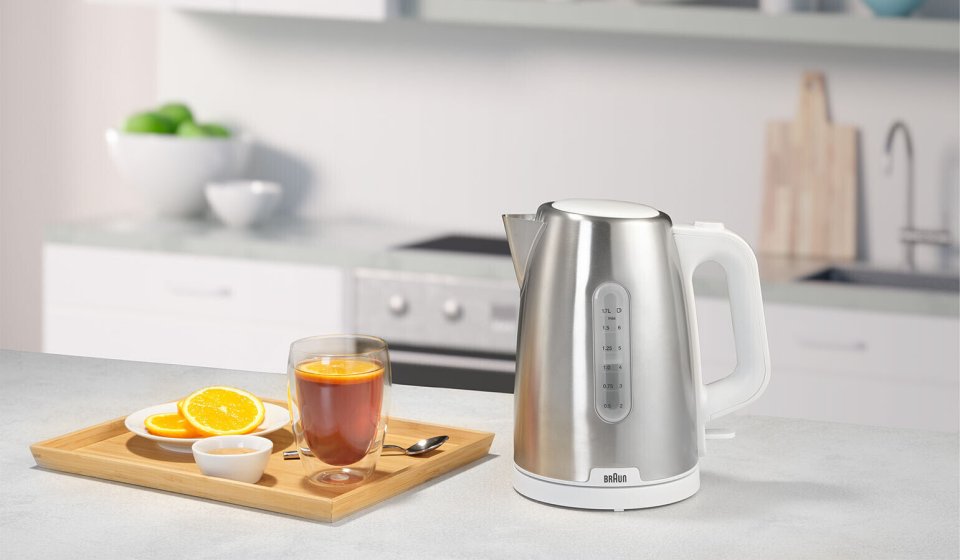 Braun WK1500WH PurShine vedenkeitin, 1,7 L