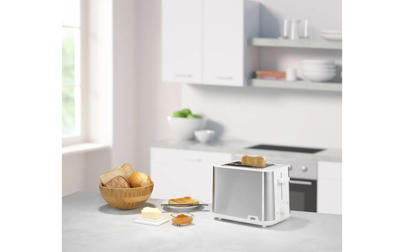 Braun HT1510WH PurShine brödrost