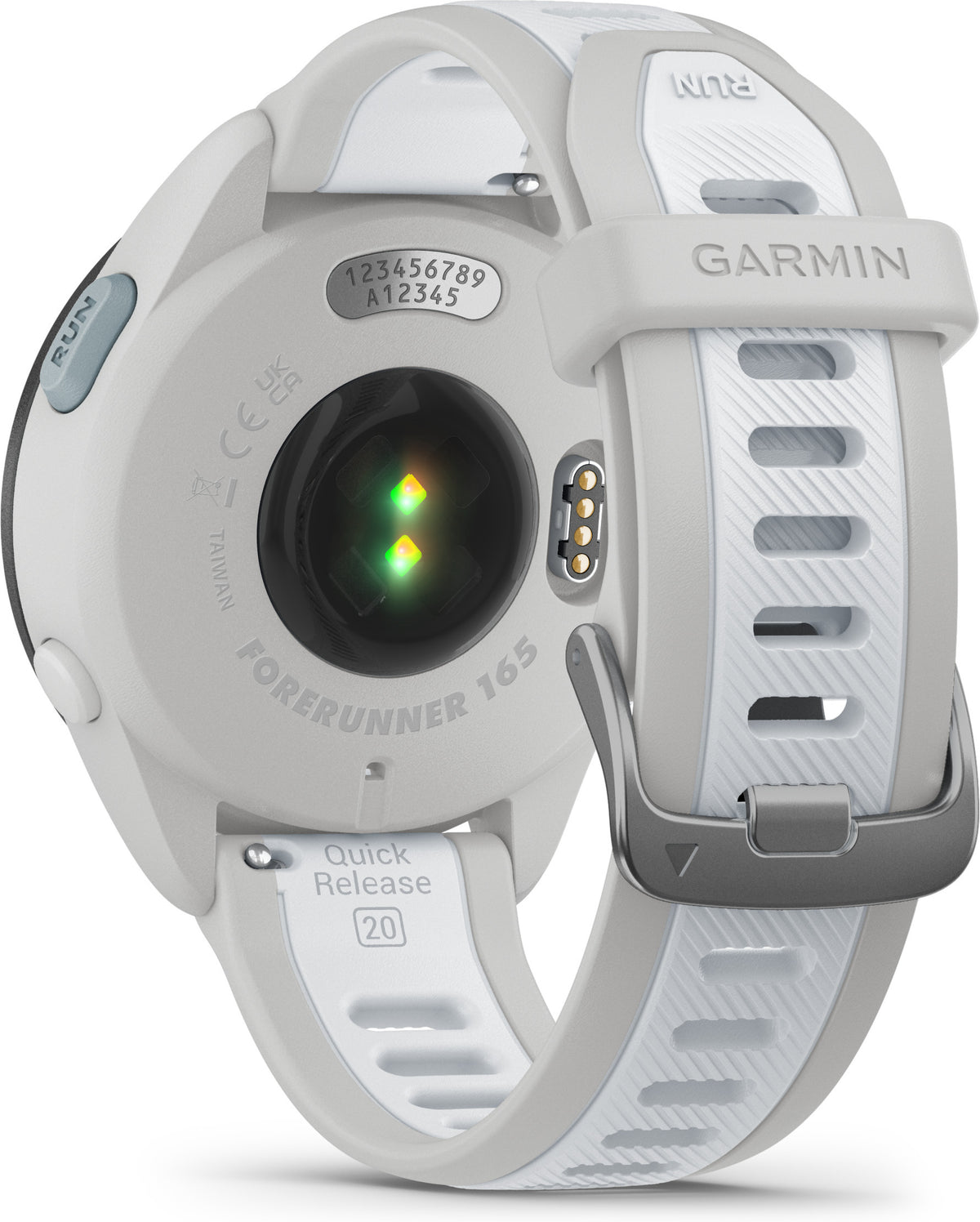 Garmin Forerunner 165 -juoksukello, vaaleanharmaa – kuva 4