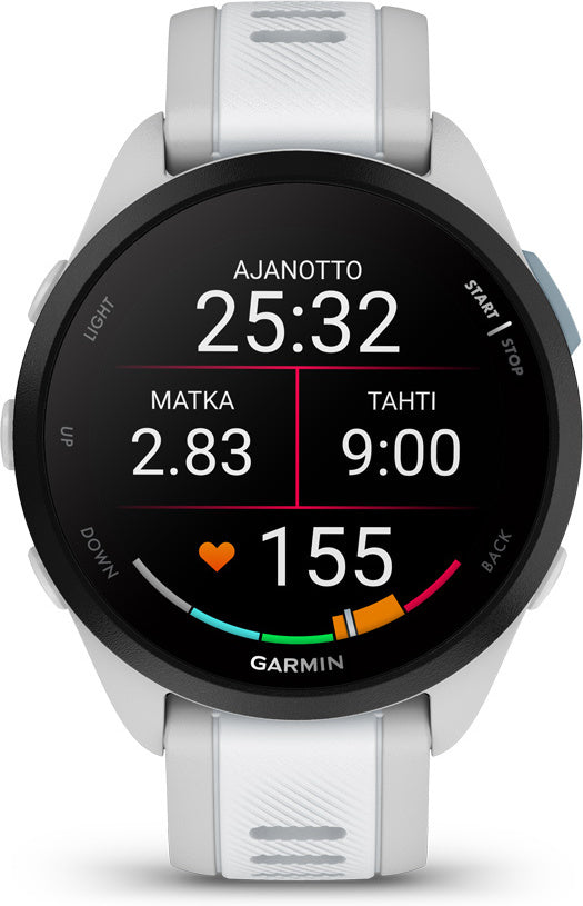 Garmin Forerunner 165 -juoksukello, vaaleanharmaa – kuva 3