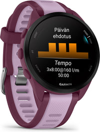 Garmin Forerunner 165 Music -juoksukello, lila