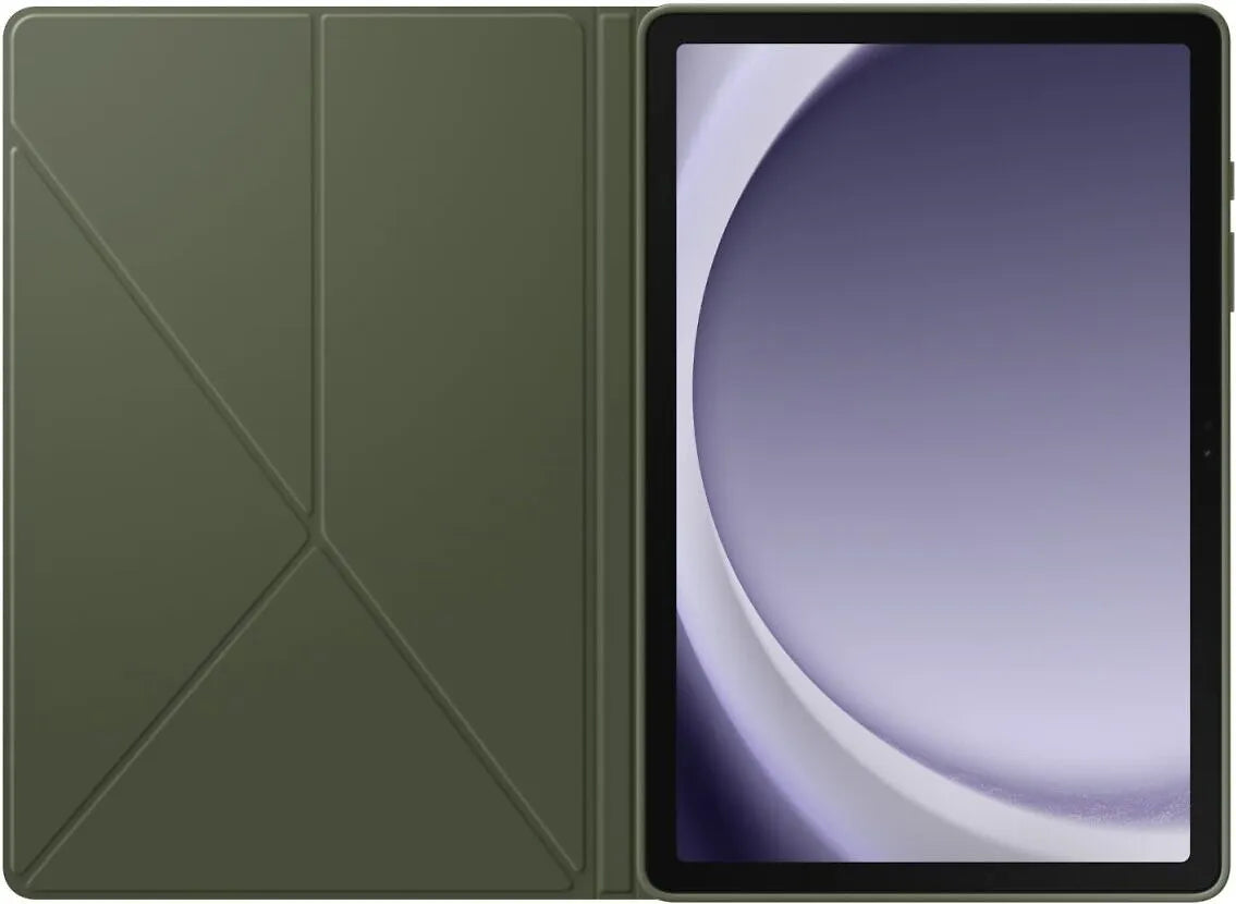 Samsung Galaxy Tab A9+ Book Cover -suojakotelo, musta