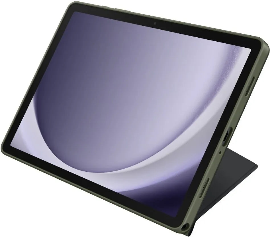 Samsung Galaxy Tab A9+ Book Cover -suojakotelo, musta