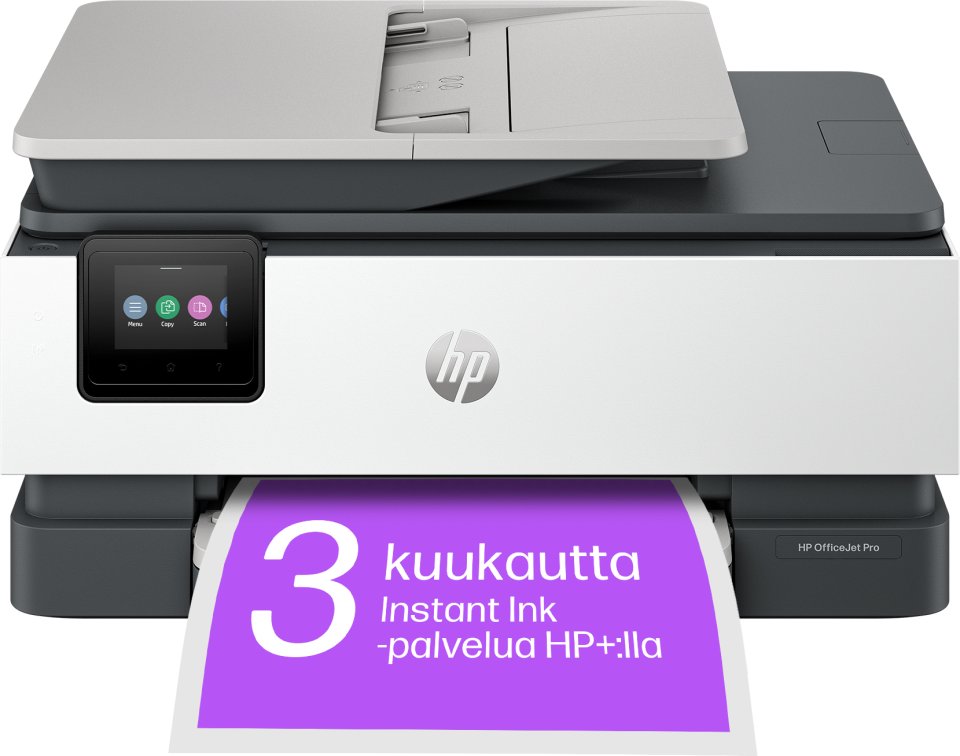 HP OfficeJet Pro 8124e All-in-One -mustesuihkutulostin