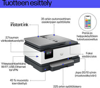 HP OfficeJet Pro 8124e All-in-One -mustesuihkutulostin