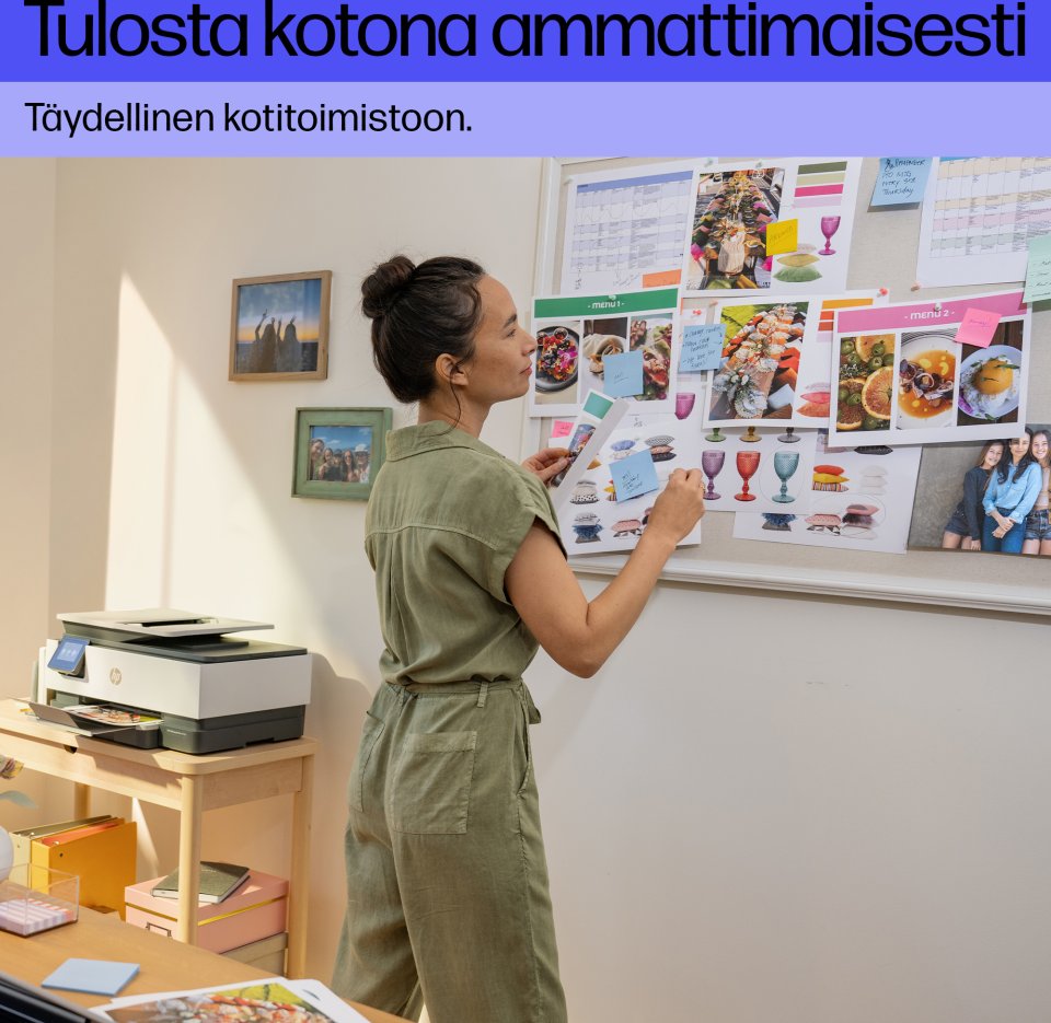 HP OfficeJet Pro 8124e All-in-One -mustesuihkutulostin