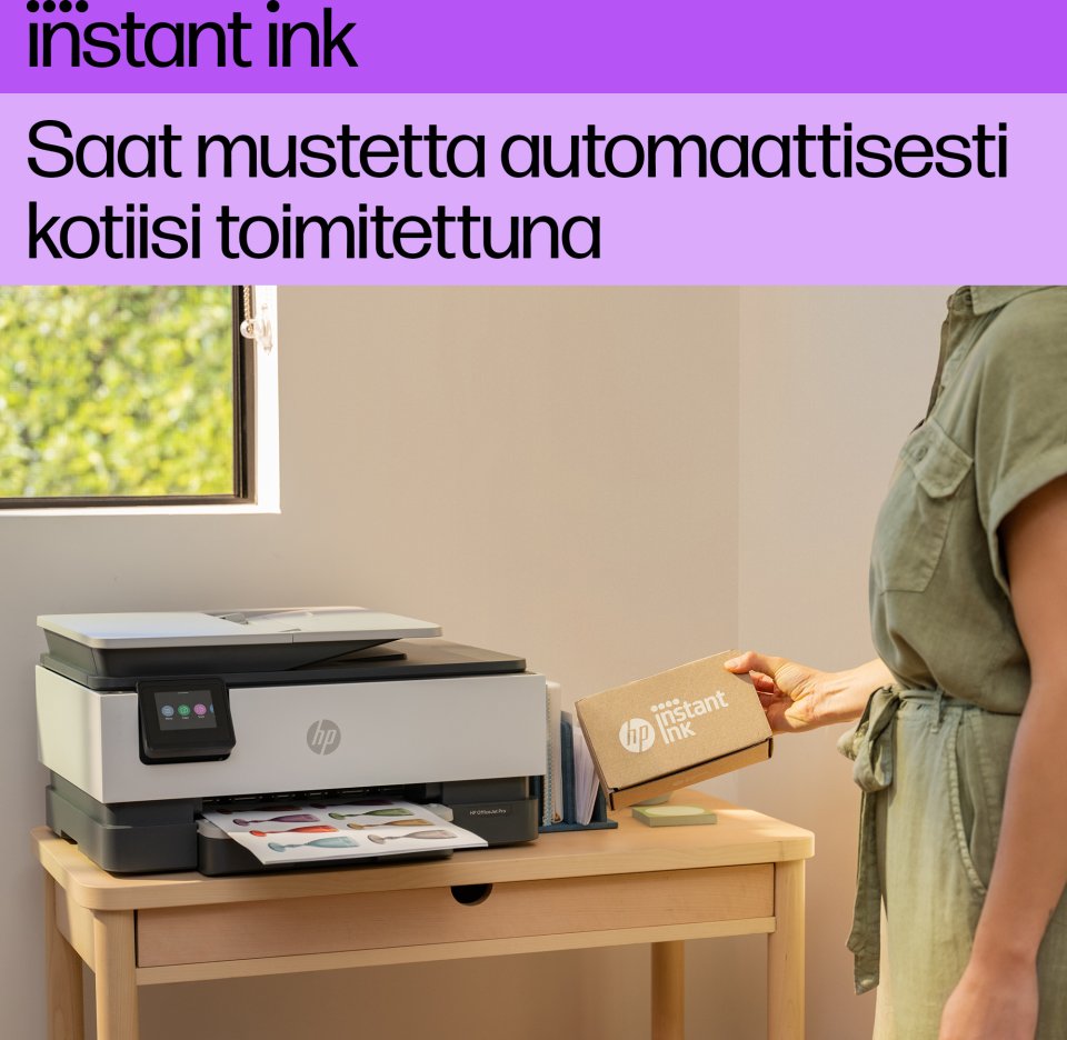 HP OfficeJet Pro 8124e All-in-One -mustesuihkutulostin