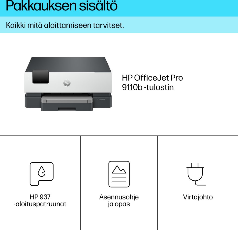 HP OfficeJet Pro 9110b -tulostin