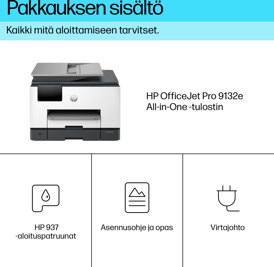 HP OfficeJet Pro 9132e All-in-One -monitoimitulostin