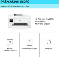 HP OfficeJet Pro 9720e Wide Format All-in-One -monitoimitulostin