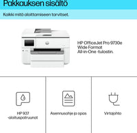 HP OfficeJet Pro 9730e Wide Format All-in-One A3 monitoimitulostin