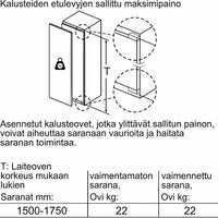 Siemens GI81NVEE0 iQ300 kaappipakastin, integroitava – kuva 8