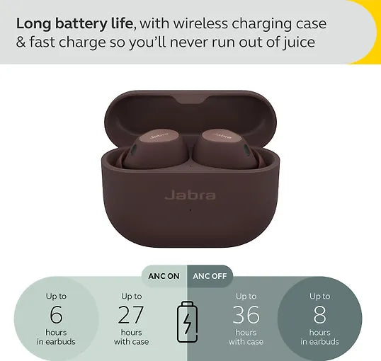 Jabra Elite 10 vastamelunappikuulokkeet, Cocoa