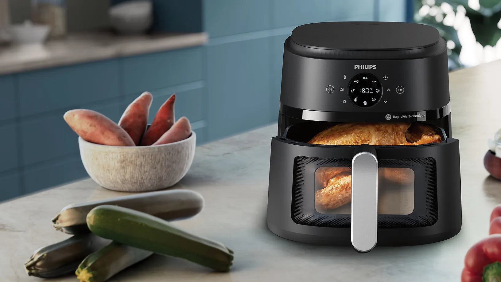 Philips 2000-serien NA231/00 airfryer, 6,2 l