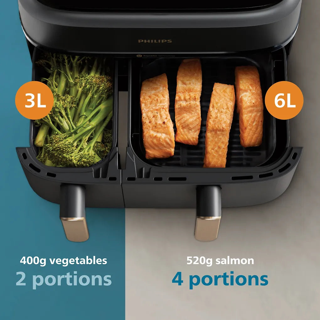 Philips 3000 Series Dual Basket airfryer (NA352/00)