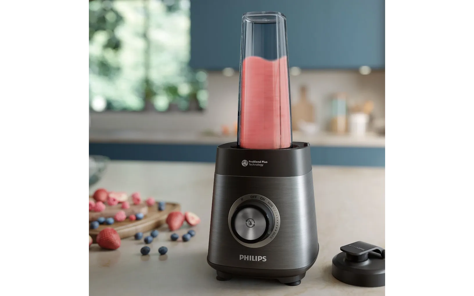 Philips 5000-serien HR3041/00 mixer och smoothieflaska