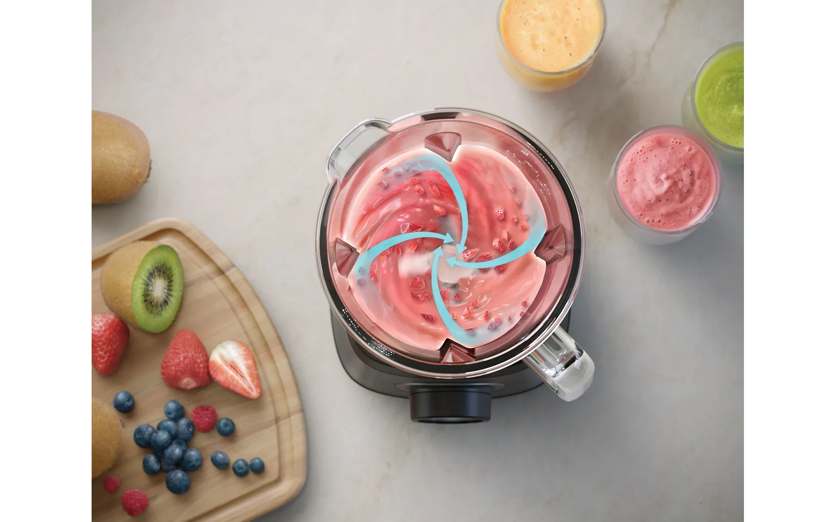 Philips 5000-serien HR3041/00 mixer och smoothieflaska