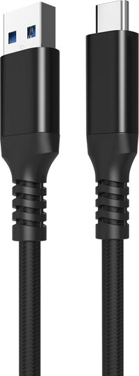 Fuj:tech USB-C–USB-A USB 3.2 Gen 1 kaapeli, 60 W / 5 Gbps, punottu, 5 m – kuva 4