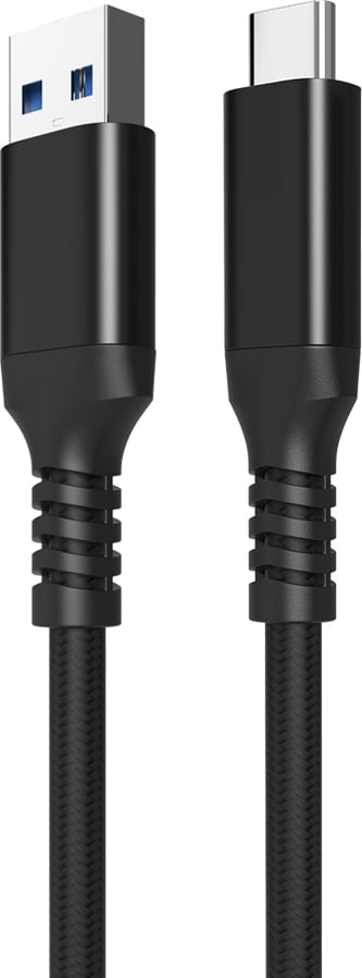 Fuj:tech USB-C–USB-A USB 3.2 Gen 1 kaapeli, 60 W / 5 Gbps, punottu, 5 m – kuva 4
