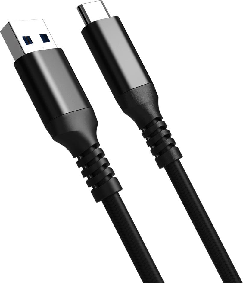 Fuj:tech USB-C–USB-A USB 3.2 Gen 1 kaapeli, 60 W / 5 Gbps, punottu, 5 m – kuva 6