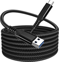 Fuj:tech USB-C–USB-A USB 3.2 Gen 1 kaapeli, 60 W / 5 Gbps, punottu, 5 m – kuva 7