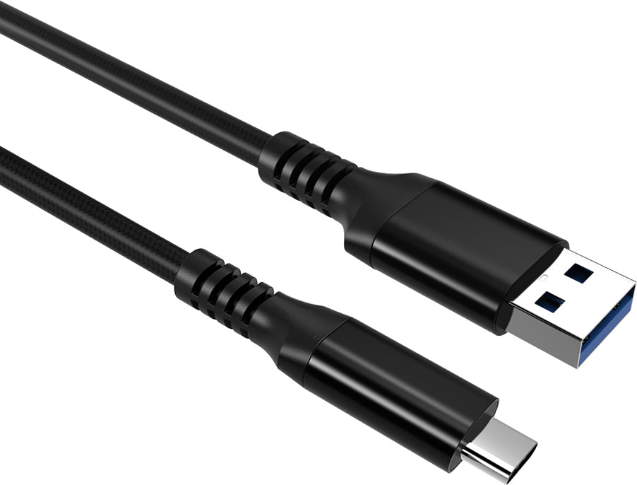 Fuj:tech USB-C–USB-A USB 3.2 Gen 1 kaapeli, 60 W / 5 Gbps, punottu, 5 m – kuva 3