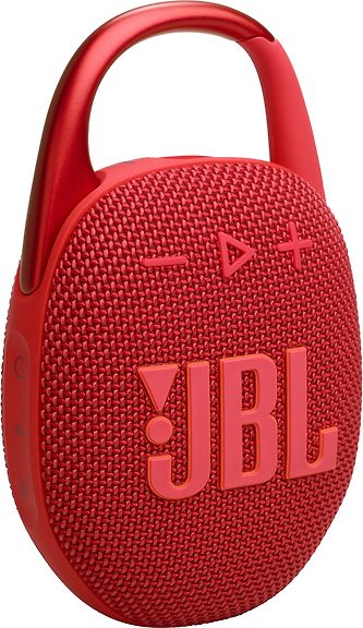 JBL Clip 5 Bluetooth-kaiutin, punainen – kuva 3