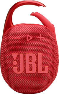JBL Clip 5 Bluetooth-kaiutin, punainen – kuva 2