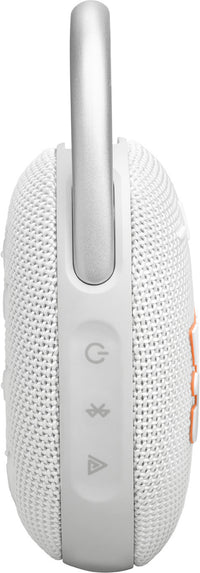JBL Clip 5 Bluetooth-kaiutin, valkoinen