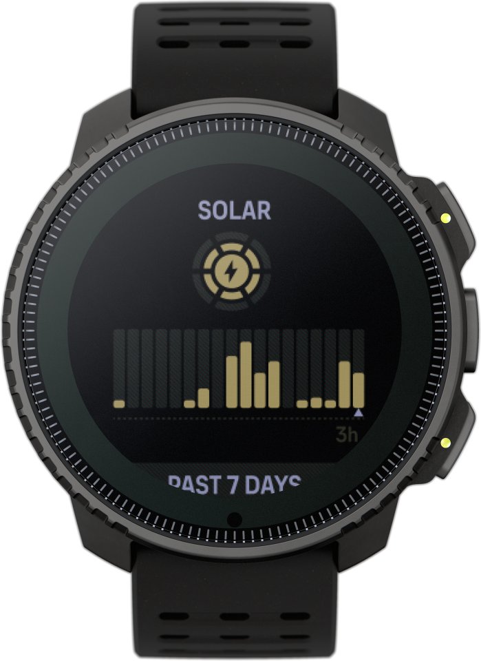 Suunto Vertical Solar -urheilukello, All Black