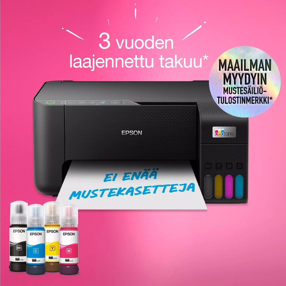 Epson EcoTank ET-2860 A4-monitoimitulostin – kuva 7