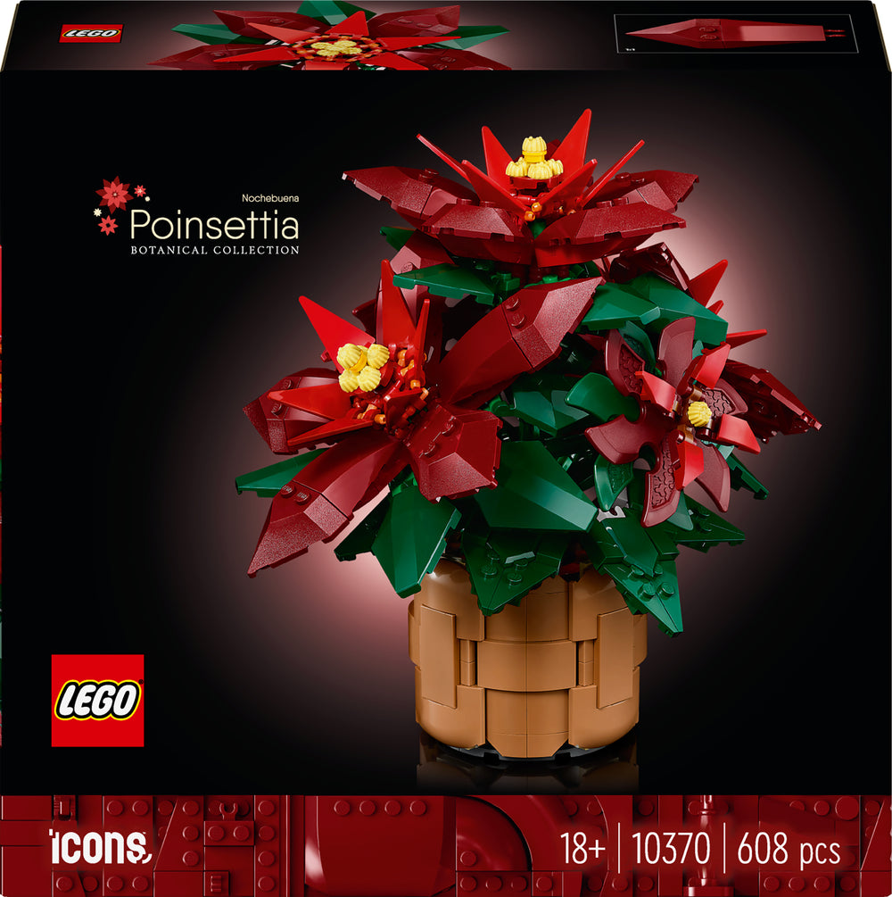 LEGO Botanical 10370 – Joulutähti – kuva 1