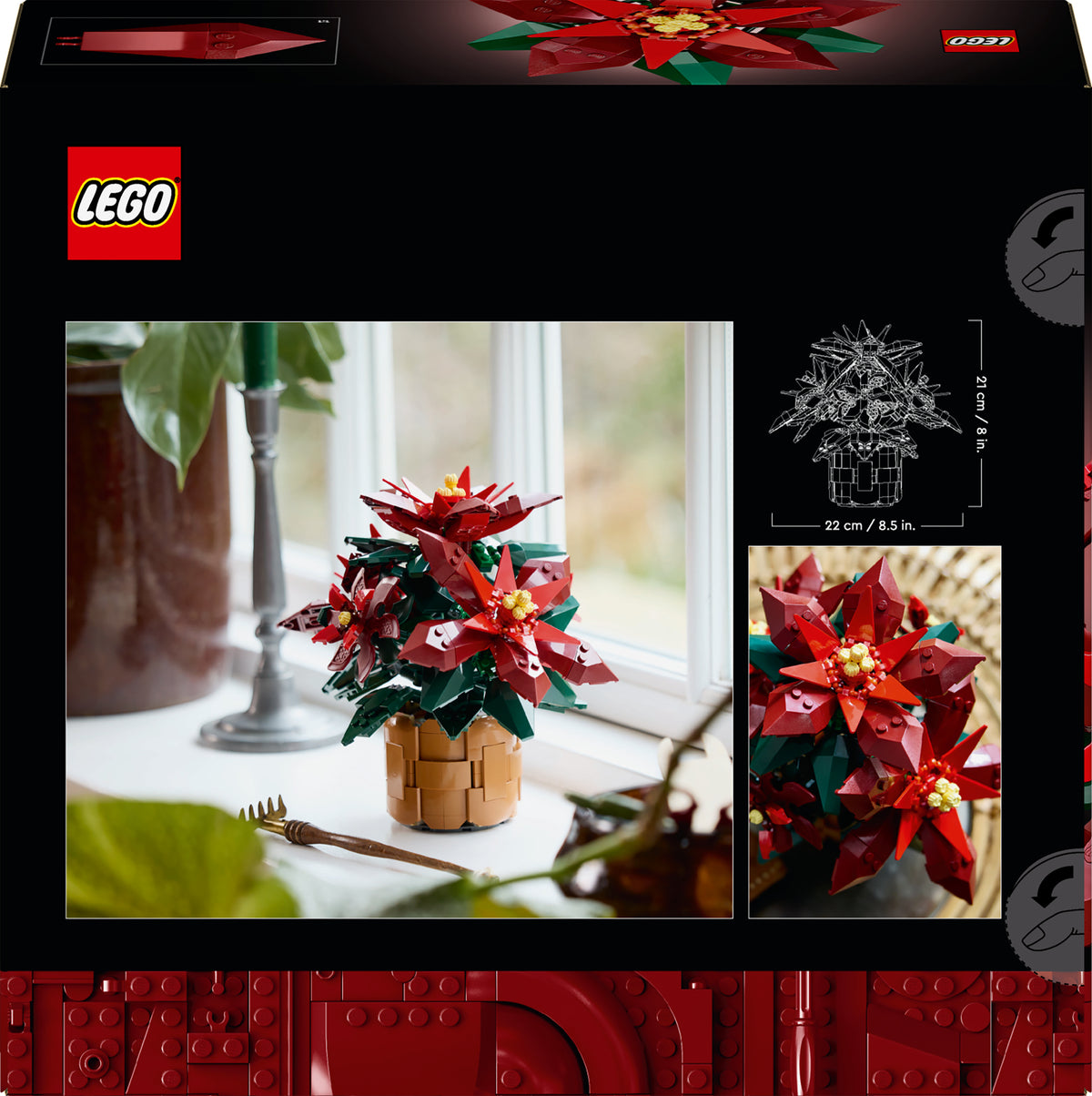 LEGO Botanical 10370 – Joulutähti – kuva 11