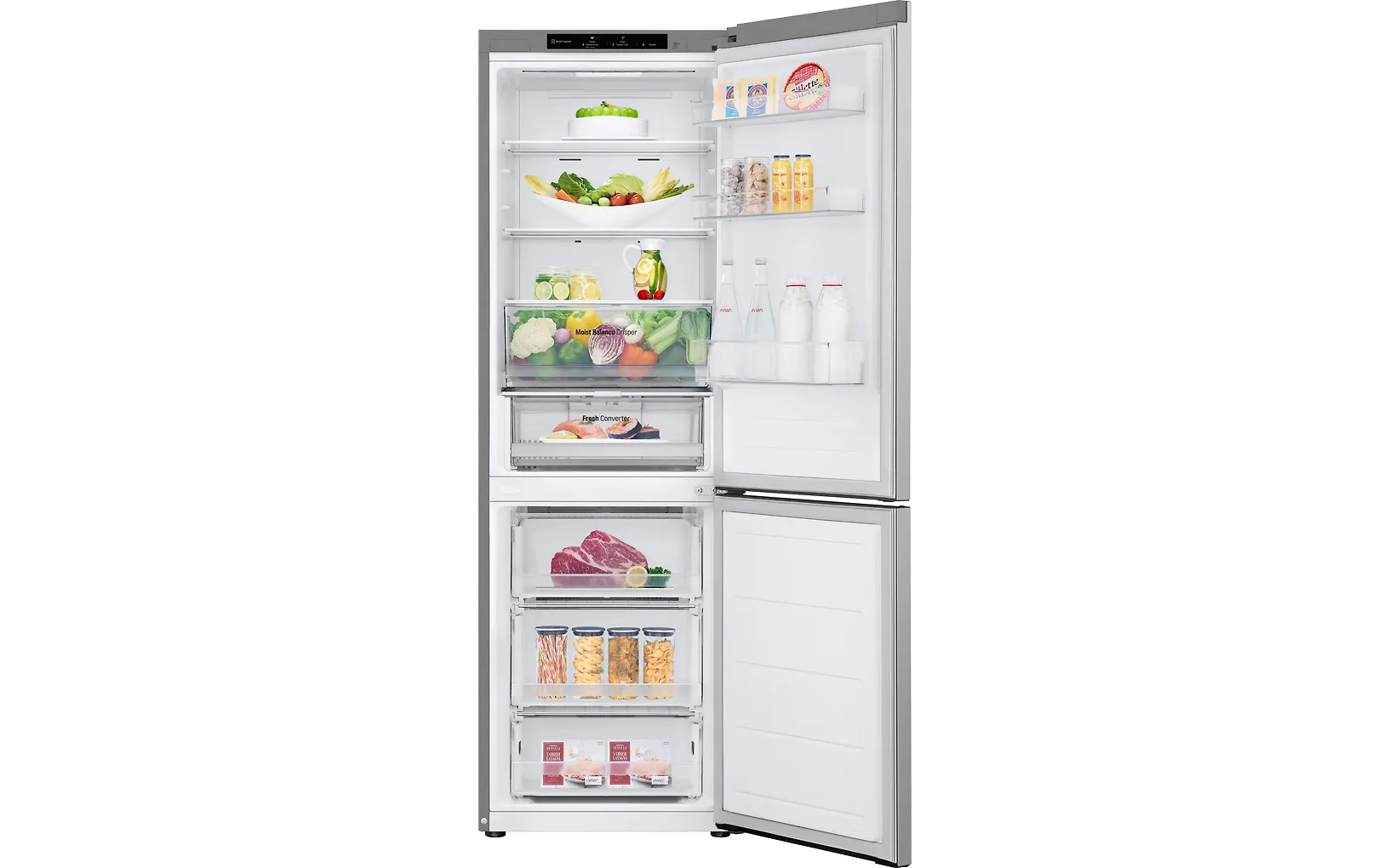 LG GBV3100EPY jääkaappipakastin, teräs