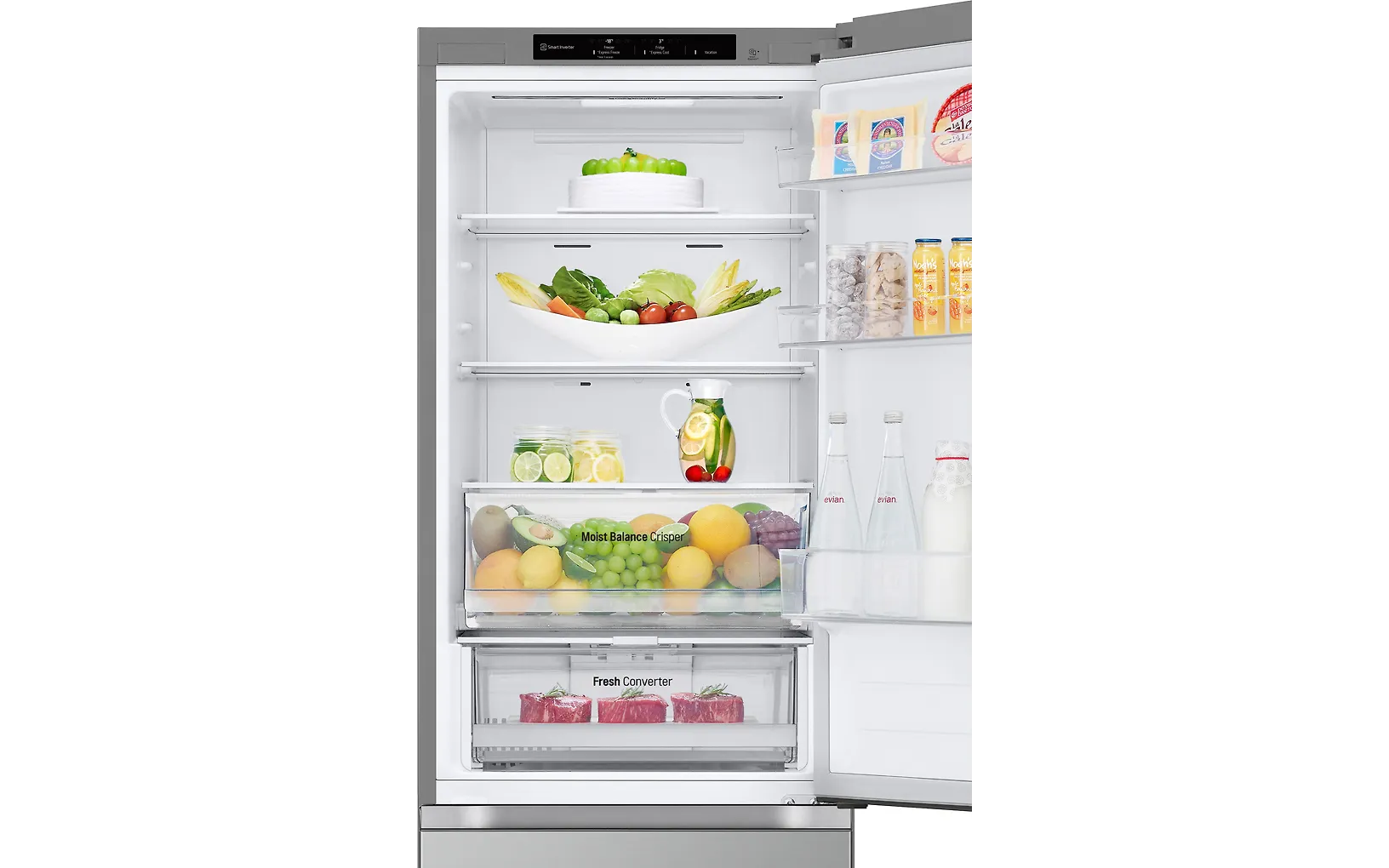 LG GBV3100EPY jääkaappipakastin, teräs