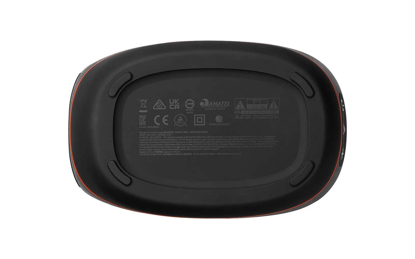 JBL PartyLight Beam Bluetooth-bilevalo