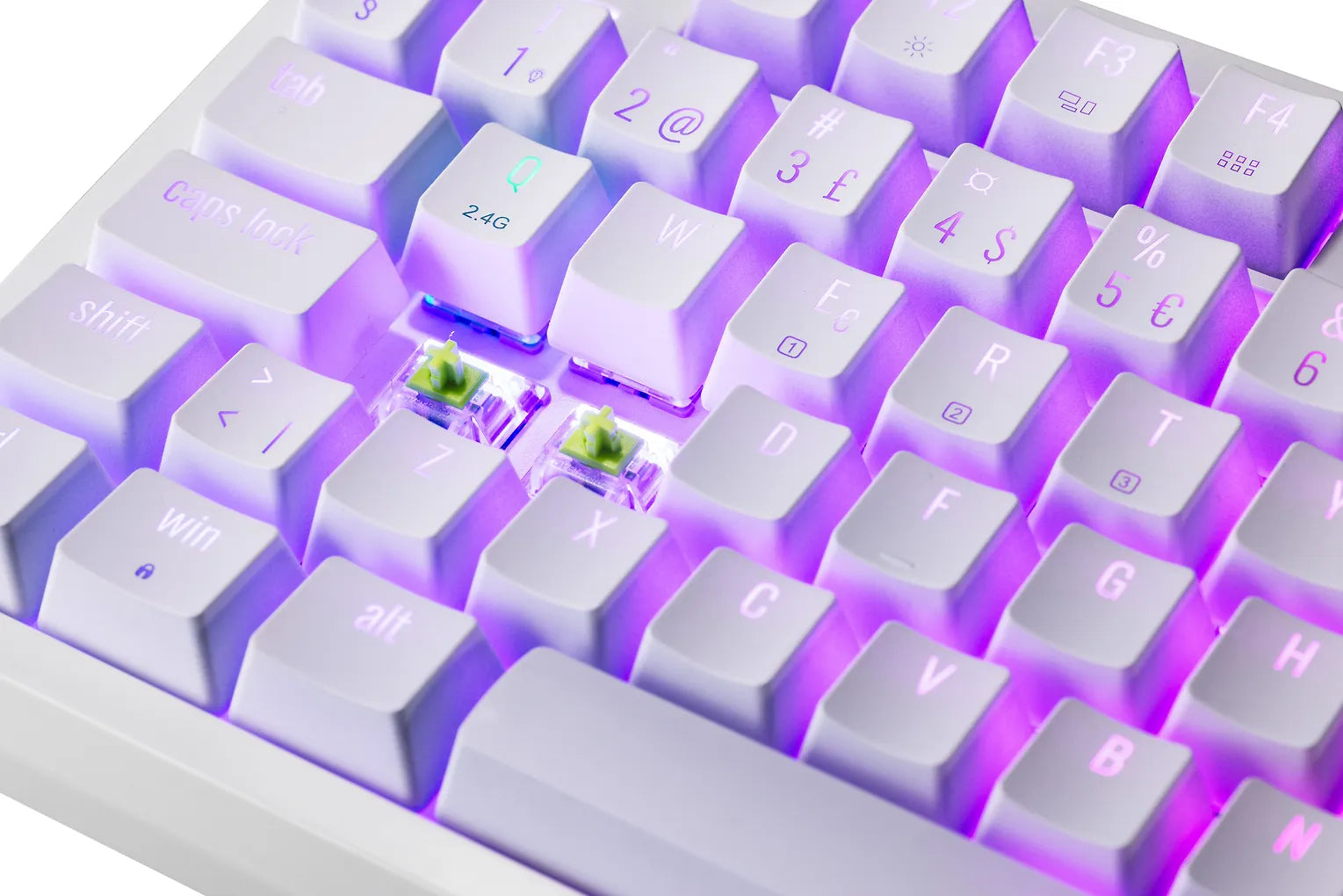 Blackstorm Serenity TKL RGB -pelinäppäimistö, hot swap Gateron Linear -kytkimet