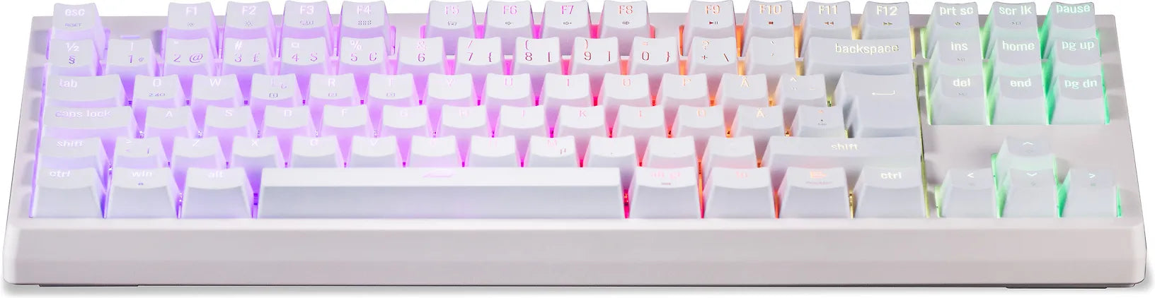 Blackstorm Serenity TKL RGB -pelinäppäimistö, hot swap Gateron Linear -kytkimet