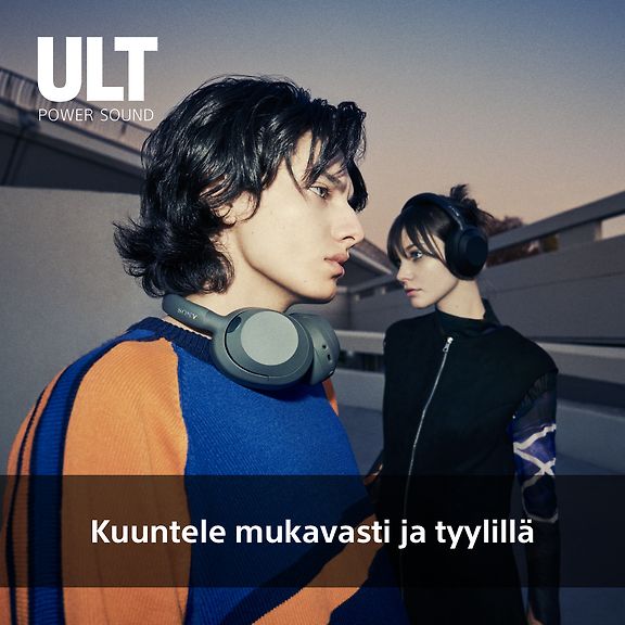 Sony ULT Wear vastamelukuulokkeet, musta – kuva 6