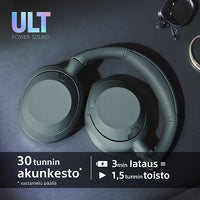 Sony ULT Wear vastamelukuulokkeet, musta – kuva 8