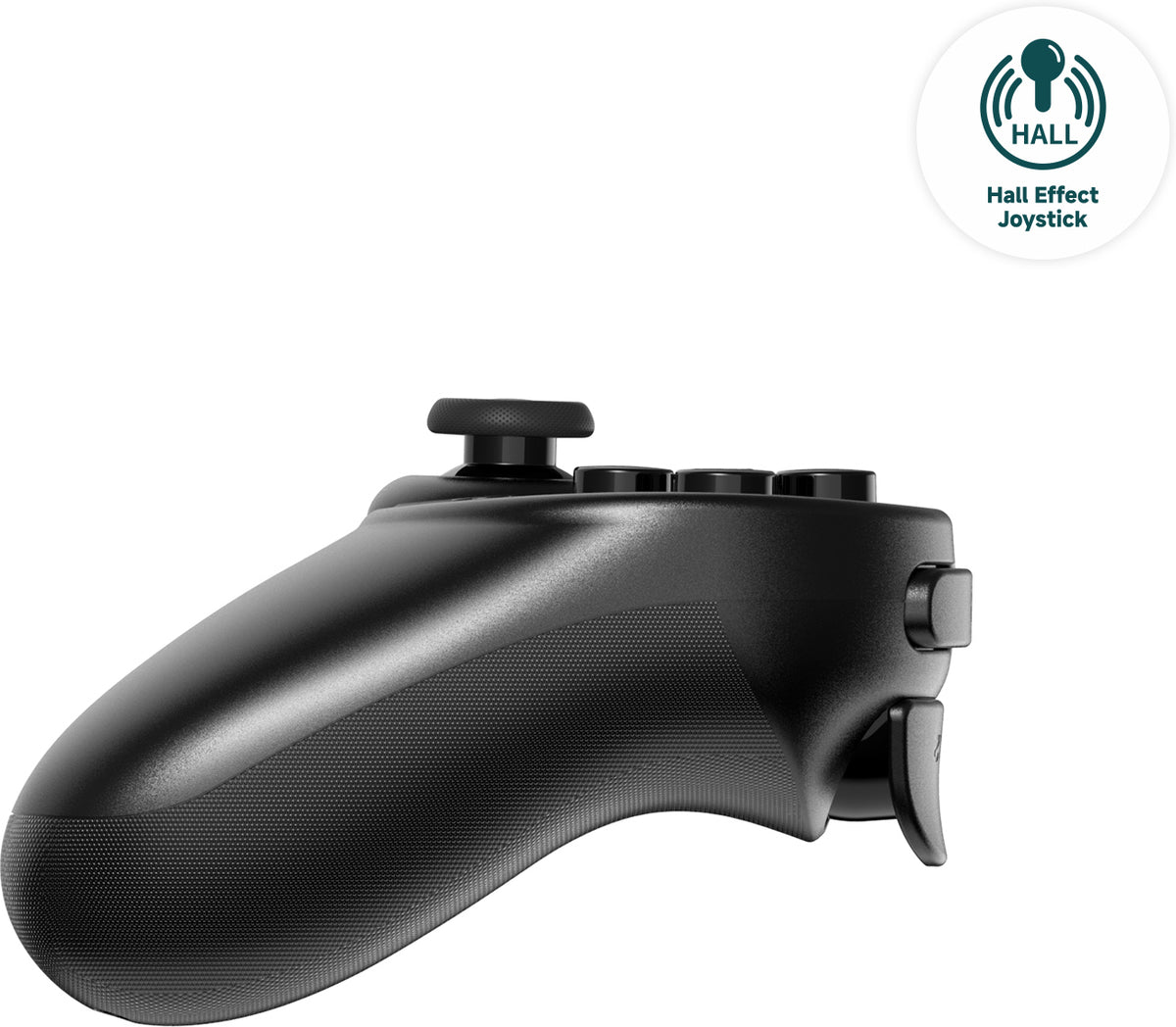8BitDo PRO 2 - Hall Edition -langaton peliohjain, musta, Switch / PC / Android – kuva 4