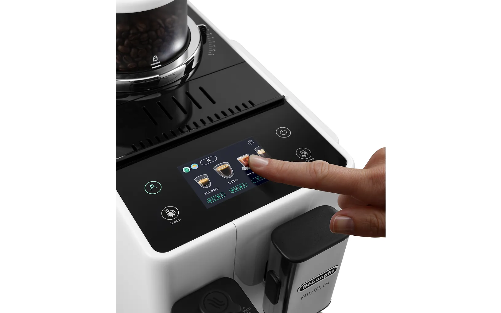 DeLonghi EXAM440.35.W Rivelia kaffemaskin
