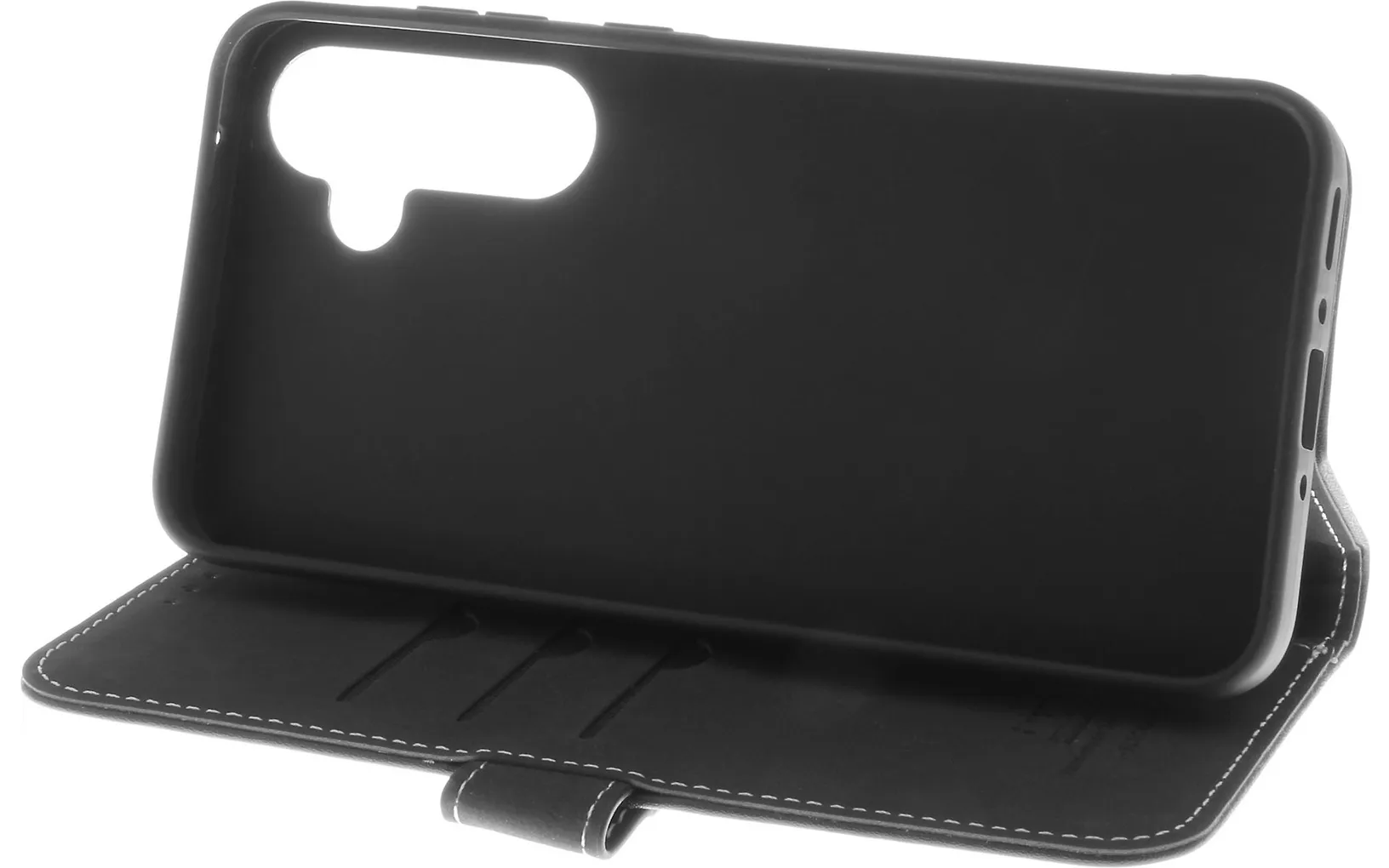 Insmat Exclusive Flip Case plånboksfodral, Samsung Galaxy A35 5G, svart