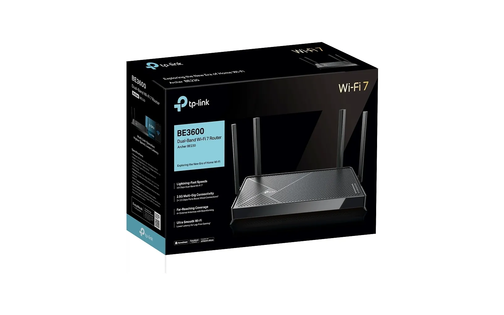 TP-LINK Archer BE230 Dual-Band WiFi 7 -reititin