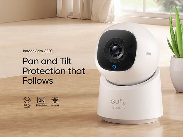 Anker eufy Indoor Cam C220 -valvontakamera sisäkäyttöön – kuva 11