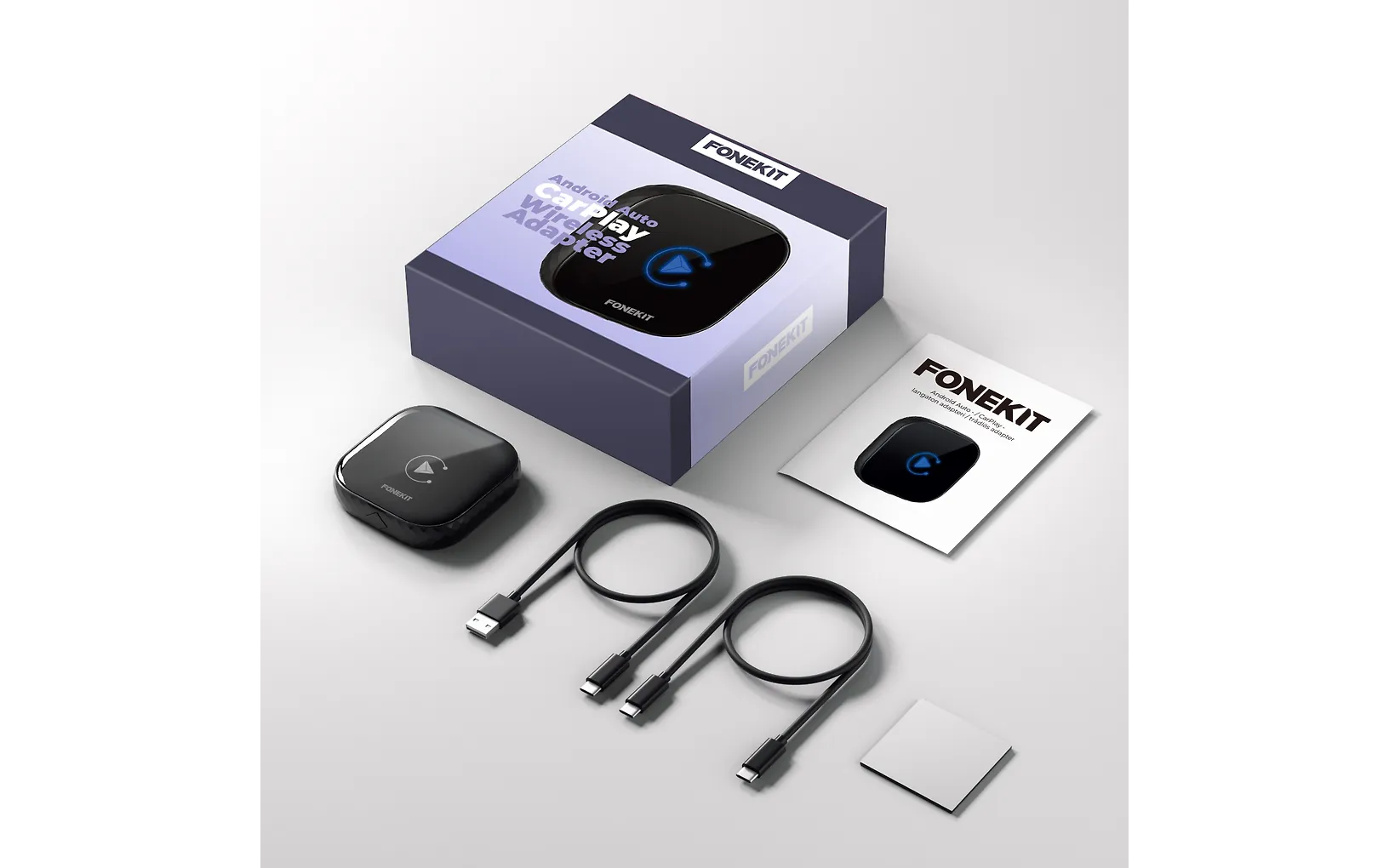 FoneKit Android Auto/CarPlay trådlös adapter