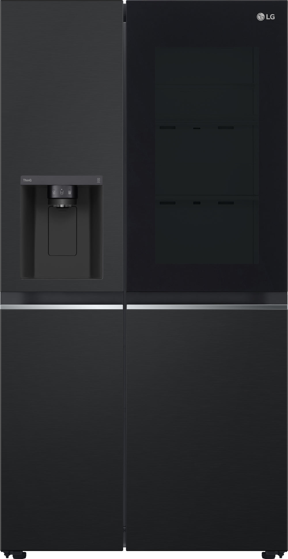 LG GSGV80EPLL Side By Side, musta – kuva 1